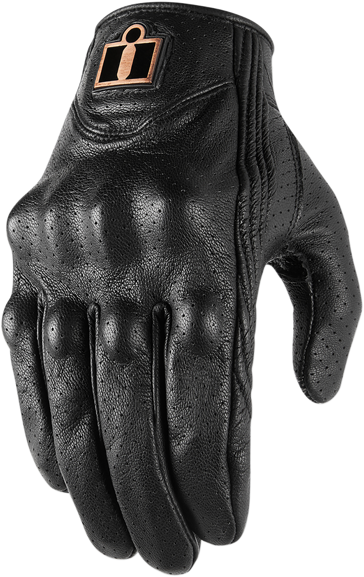 Pursuit Classic™ Perforated Gloves - Black - Medium