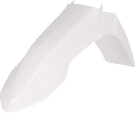 Replica Front Fender - White - Kawasaki KX 450 2024 - 2024