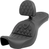 Roadsofa™ Seat - Lattice Stitch - with Backrest - FXD \'06-\'17 2006 - 2017