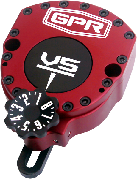 V5-D Steering Damper - Red - Africa Twin 2016 - 2020