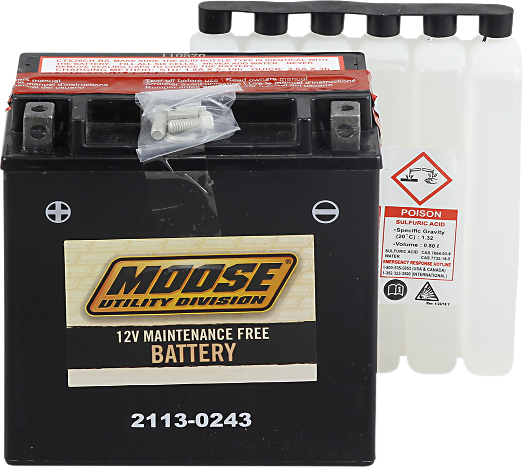 AGM Battery - YTX20CH-BS 2004 - 2016