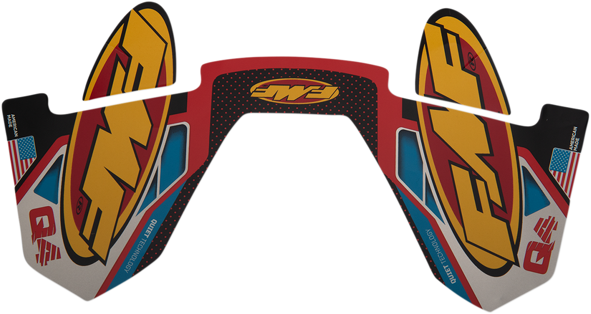 Exhaust Replacement Decal - Hex Q4 Wrap