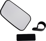 Mirror - Rear View - Rectangle - Black - 1-3/4\"