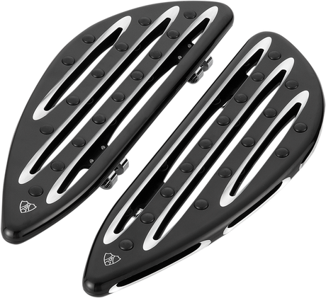 Driver Floorboards - Deep Cut - Black 1980 - 2022