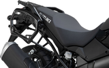 TRAX ADV Aluminum Case System - Silver - Suzuki V-Strom 1000 \'14-\'19 2014 - 2019