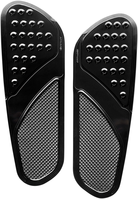 Front Floorboards - Extended - Black - Drilled - Vintage - Chief 2014 - 2021