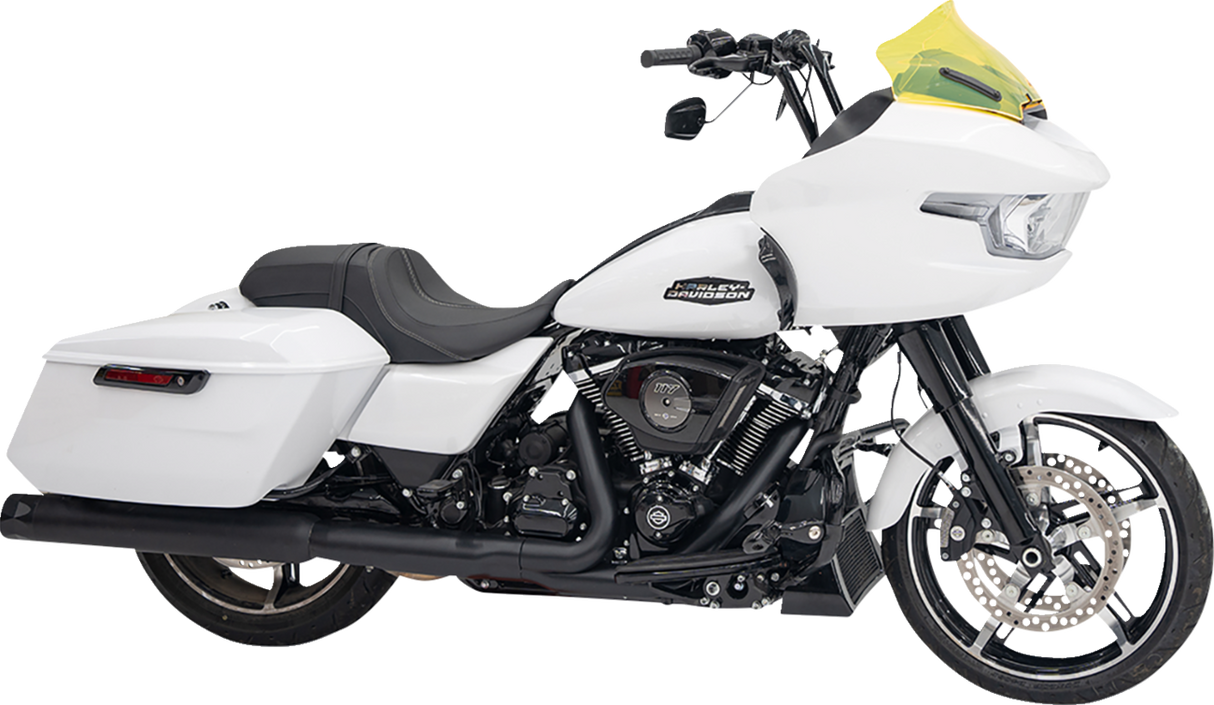 Kolor Flare™ Windshield - 10\" - Yellow Ice - FLTR 2023 - 2024