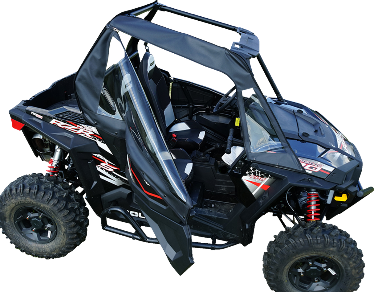 Soft Enclosure - Upper - Black - RZR 2014 - 2023