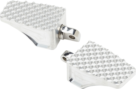 County Line Billet Footpegs - Male Mount - Raw 1984 - 2022