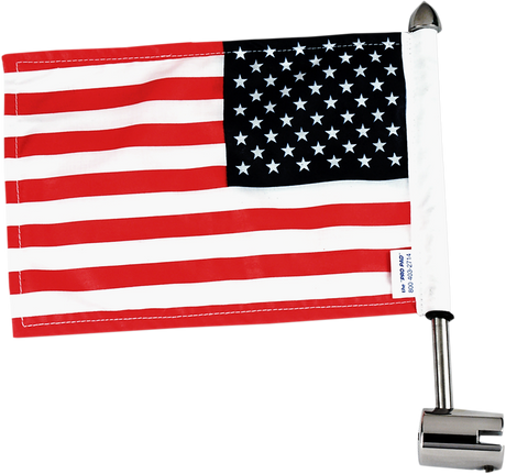 Luggage Rack Flag Mount - 1/4\" Flat - With 10\" X 15\" Flag