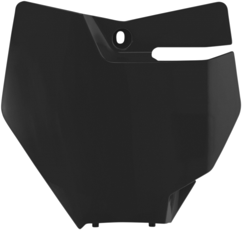 Front Number Plate - Black 2018 - 2023