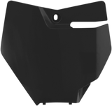 Front Number Plate - Black 2018 - 2023