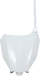 Front Number Plate - White 2017 - 2018