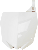 Front Number Plate - White 2010 - 2021