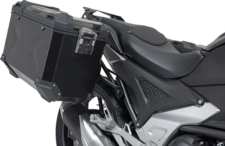TRAX ADV Aluminum Case System - Black - Honda NC750X \'20-\'24 2020 - 2024