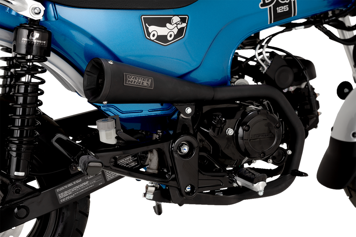 Upsweep Slip-On Muffler - Black - 125 Dax 2025 - 2025