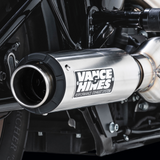 2-into-1 Supersport Exhaust System - Brushed - Softail 2018 - 2025