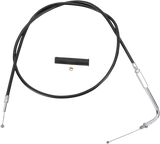 Black Vinyl Throttle Cable - 38\" 1988 - 1995