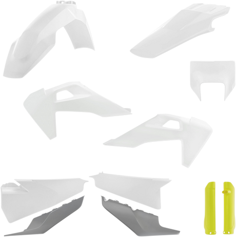 Full Replacement Body Kit - OEM \'20 White/Yellow/Gray 2020 - 2023
