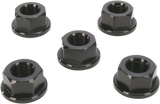 Aluminum Sprocket Nuts - Black - M10 x 1.25