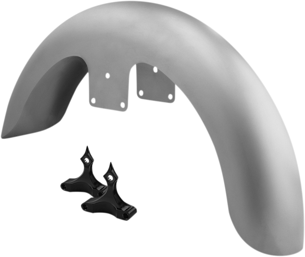 Phantom Front Fender Kit with Black Adapters - For 23\" Wheel 2014 - 2020