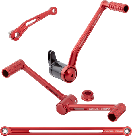 SpeedLiner Foot Control Kit w/ Heel/Toe Shifter - Red 2000 - 2024
