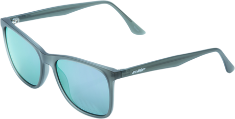 Origins Sunglasses - Matte Crystal Smoke - Purple Mirror Lens