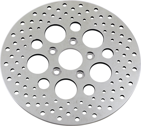 Drilled Brake Rotor - Rear - 11.5\" - Harley-Davidson 1992 - 1999
