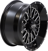 Wheel - Momentum - Front/Rear - Black/Milled - 14x7 - 4/110 - 4+3 (+10 mm) 2001 - 2023