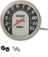 5\" MPH FL-\'62-\'67 Style 1:1 Speedometer - Black Face 1962 - 1983