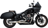 2-into-1 Supersport Exhaust System - Brushed - Softail 2018 - 2025
