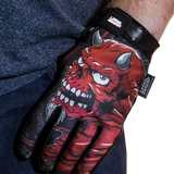 Good N Evil Skulls Gloves - Black - 2XL
