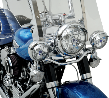 Visor for 4 1/2\" Headlight - Chrome