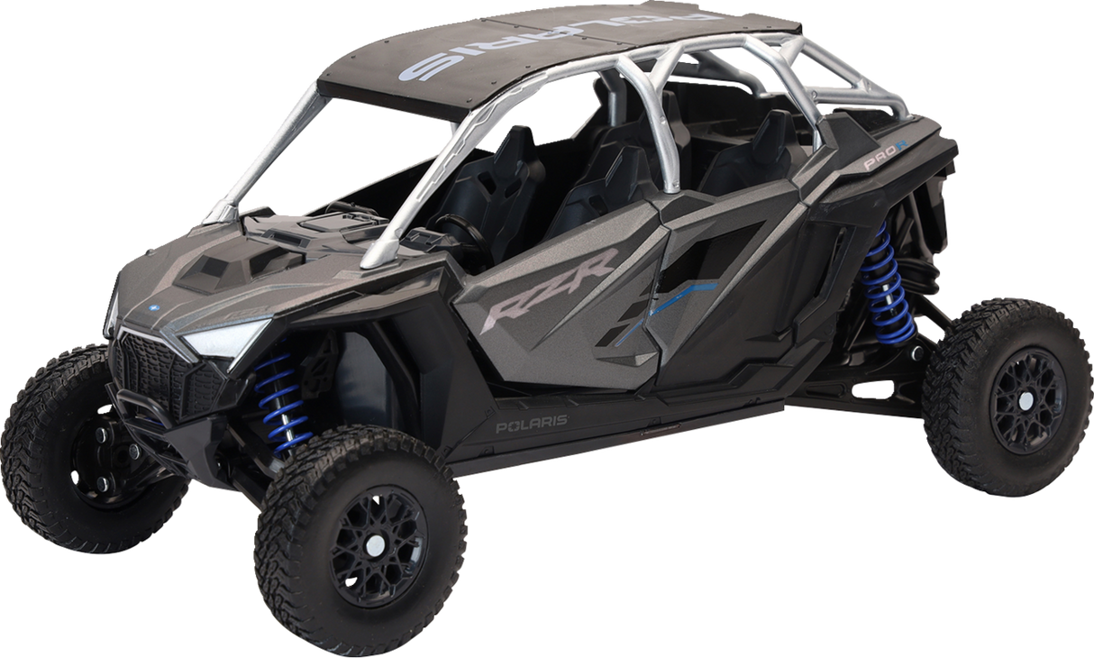 Polaris RZR Pro R4 - 1:18 Scale - Matte Heavy Metal