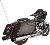 4-1/2\" MK45 Performance Mufflers - Chrome with Black Tracer 2006 - 2016