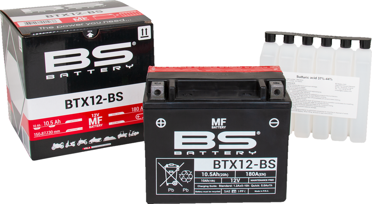 Battery - BTX12-BS (YTX) 1985 - 2023
