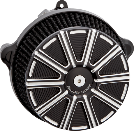 Big Sucker™ Stage 1 Air Cleaner Kit with Cover - 10 Gauge - Black with Machined Accents 2023 - 2025