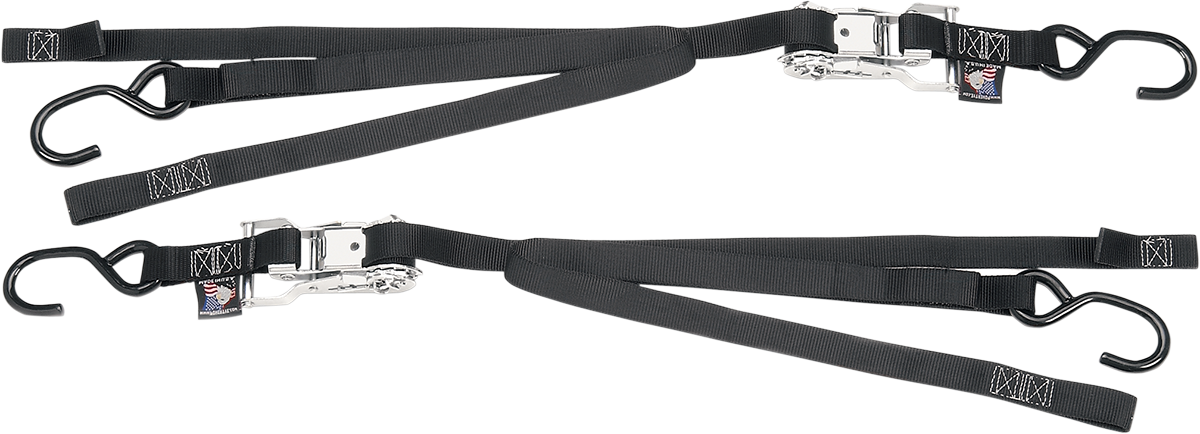 Ratchet Tie-Down - 1\" x 6-1/2\' - Black