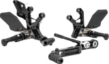 Adjustable Rearset - AS31GT3 - Black 2023 - 2024