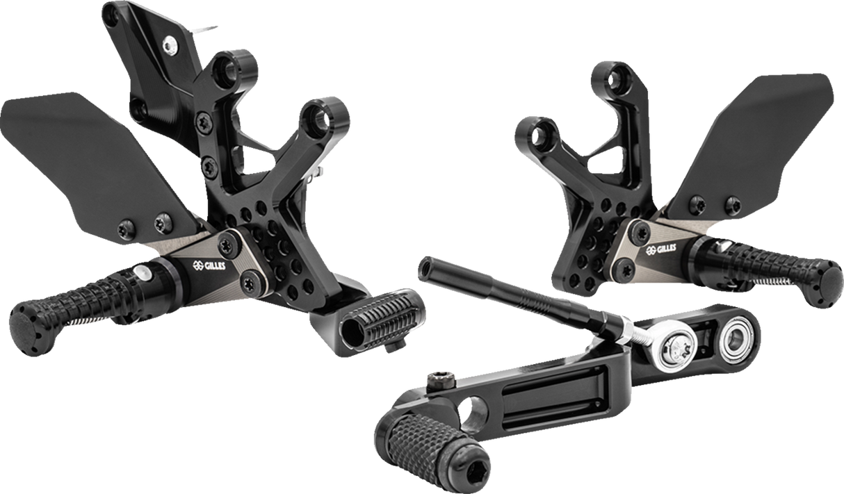 Adjustable Rearset - AS31GT3 - Black 2023 - 2024