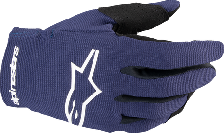 Youth Radar MX Gloves - Night Navy/White - XS