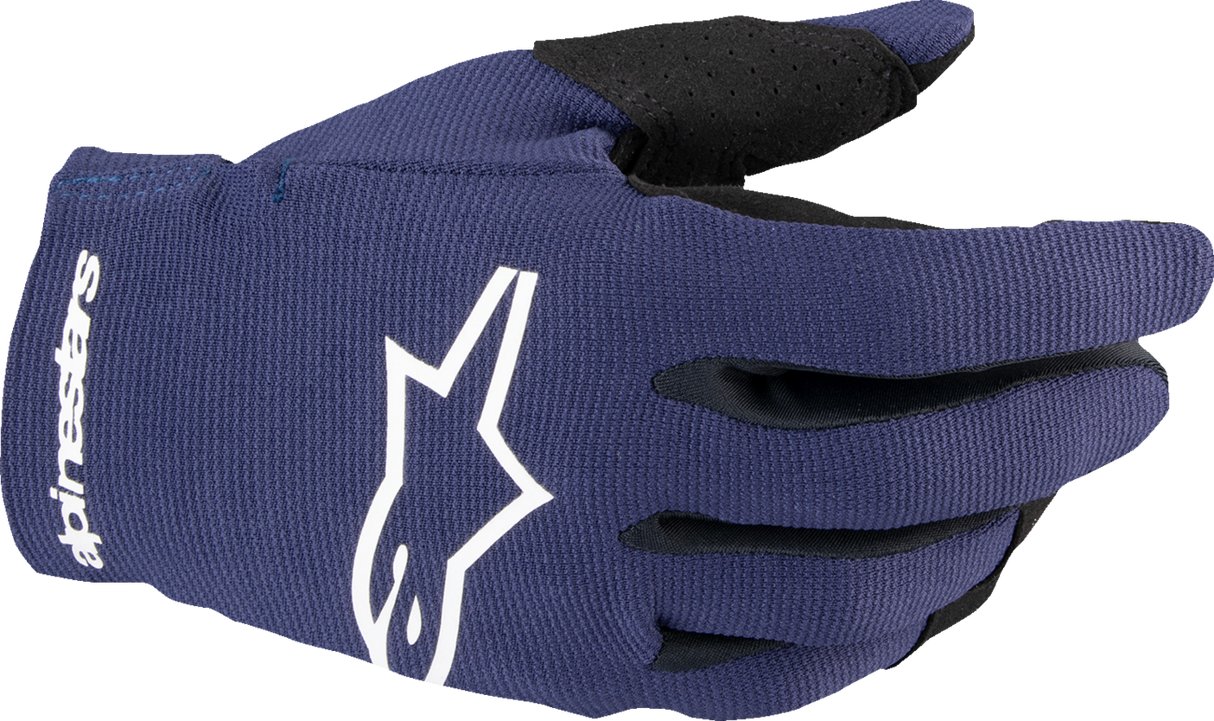Youth Radar MX Gloves - Night Navy/White - XS