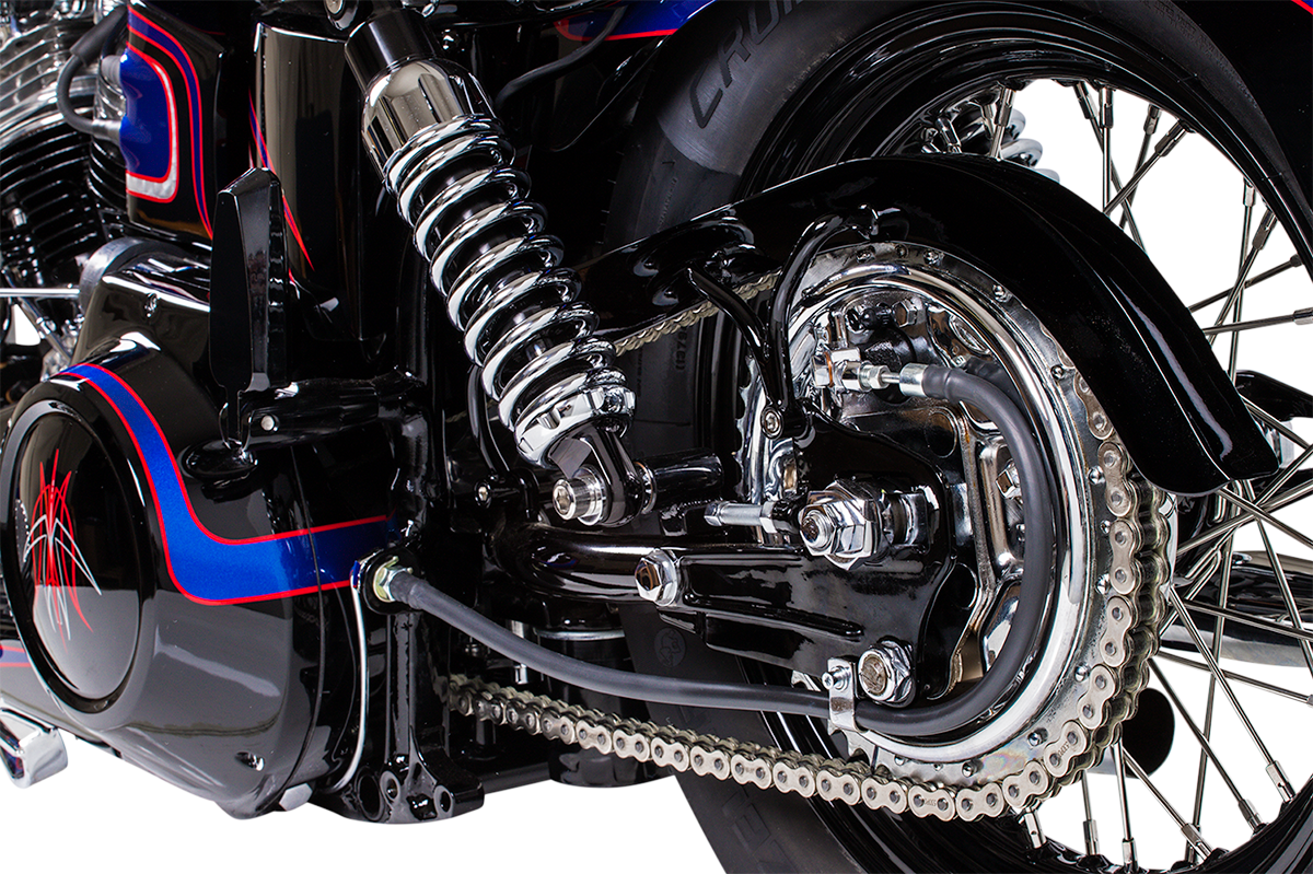 Rim - 40 Hole - Chrome - 16x3 - Side Rubber Valve