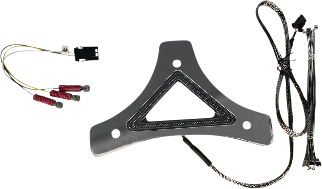 LED Backrest Light - Run/Brake - Chrome