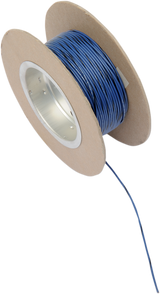 100\' Wire Spool - 18 Gauge - Blue/Black