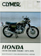Manual - Honda 350-550 4 Cyl 1971 - 1978