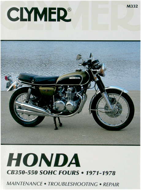 Manual - Honda 350-550 4 Cyl 1971 - 1978