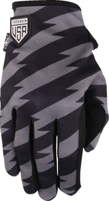 Stars & Bolts Stealth Gloves - Black/Gray - 2XL