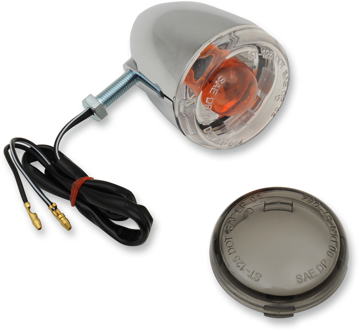 Turn Signal - 1156 - Rear - Chrome