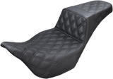 Step-Up Seat - Full Lattice Stitch - Black - \'08-\'23 FL 2008 - 2023
